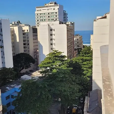Apartamento Hospedacopa 1202 - Vista Lateral Mar Río de Janeiro Exterior foto
